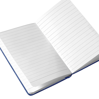 Notes tascabile personalizzato 160 pagine bianche a righe