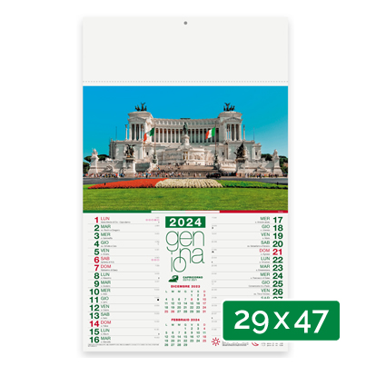 Calendario personalizzato Città d'Italia