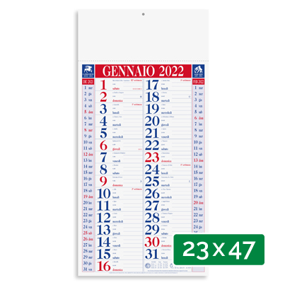 Calendario olandese personalizzato