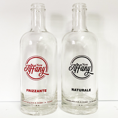 Stampa serigrafica su bottiglie e boccette in vetro