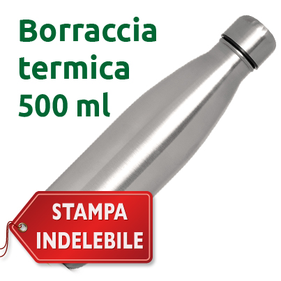 Thermos personalizzato in acciaio inossidabile 500 ml
