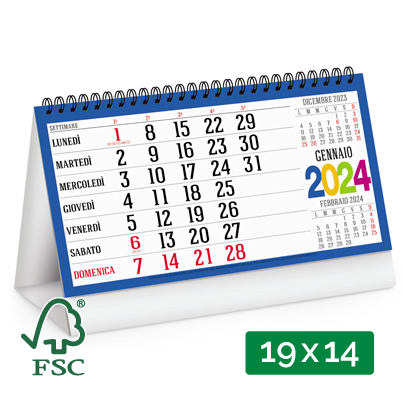 Calendario da tavolo personalizzato svedese