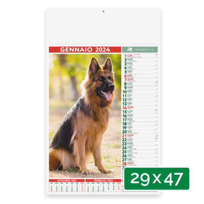 Calendario personalizzato cani e gatti