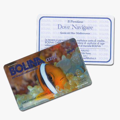 Plastic Card laminata offset f.to 85,6 x 54mm Iso 7810