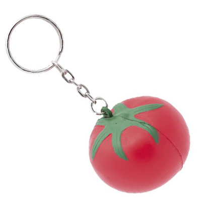 Portachiavi antistress personalizzato pomodoro