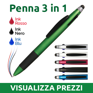Stampa penne 3 colori