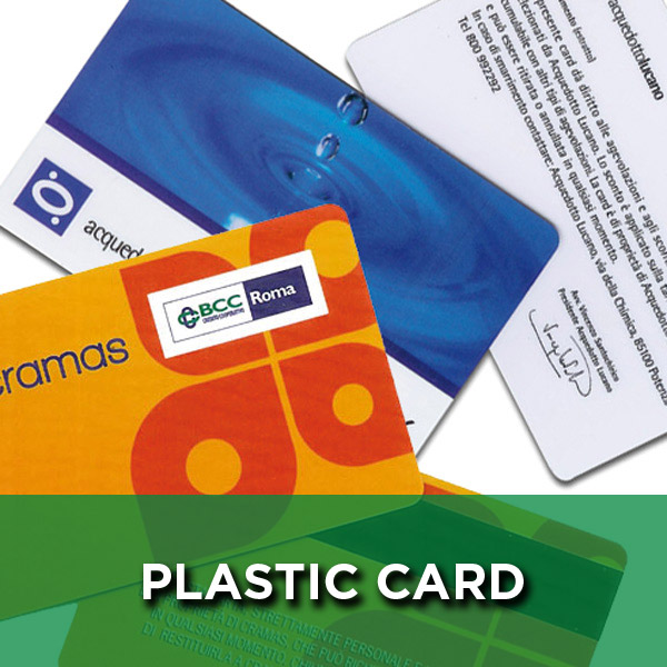 Vedi articoli in Plastic card